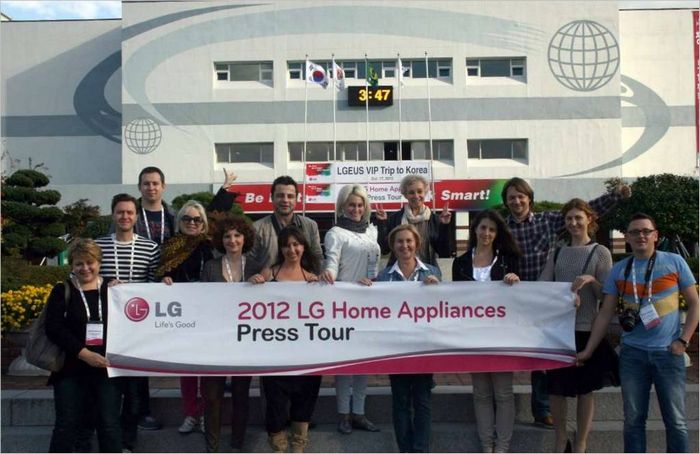 2012 LG Home Appliance Press Tour