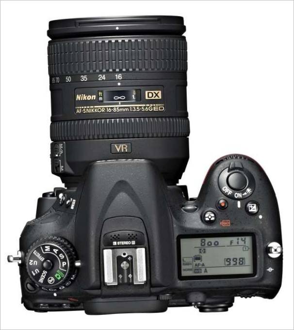 Nikon D7100 SLR camera - controle