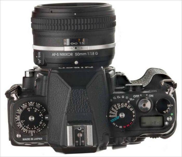 Nikon DF SLR camera - bediening