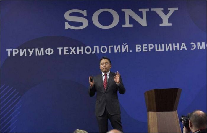 Abe Takashi, algemeen directeur, Sony Electronics Russia and CIS