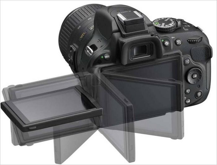 Nikon D5200 SLR - LCD paneel