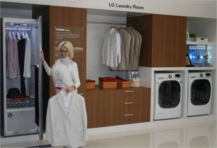 LG wasmachine assemblagelijn