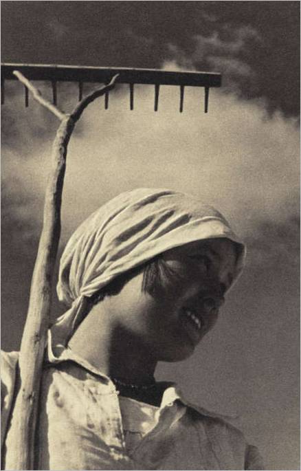 Vrouw van de Kolkhoznitsa. 1934
