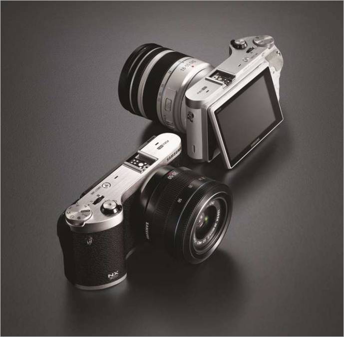 De Samsung NX300 spiegelloze camera - erg mooi