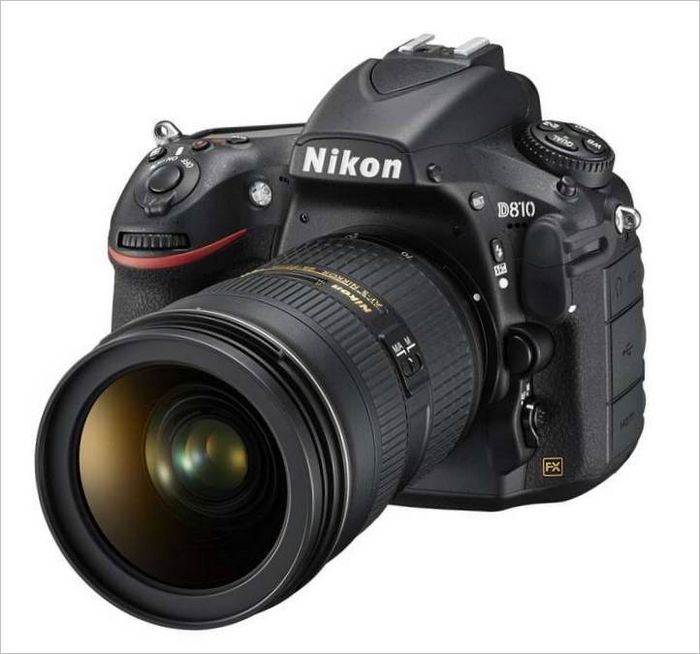 Nikon D810 SLR camera