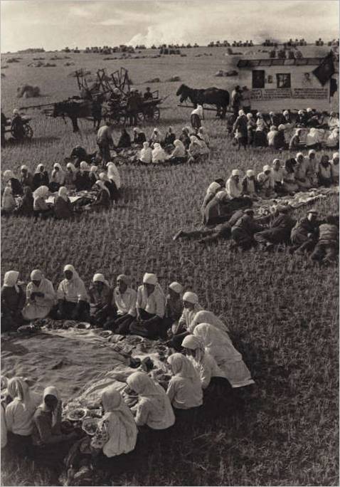 Lunch in een veld. 1934