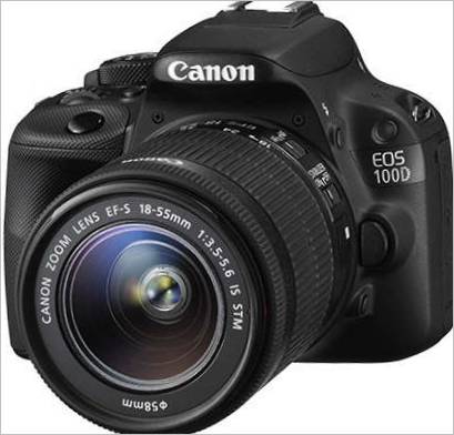 Canon EOS 100D spiegelloze camera