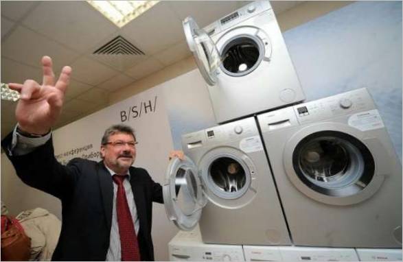 BSH opende een fabriek voor de productie van wasmachines in Strelna