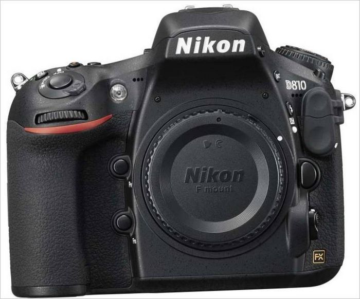 Nikon D810 DSLR - Body met cover